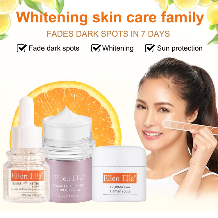 Vitamin C Whitening Family-Brighten skin tone remove spots Protect skin for 12h